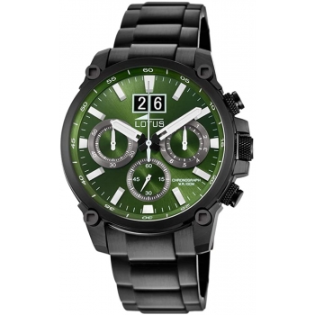 Lotus 10141/1 Herrenuhr Quarz Chronograph Big Date