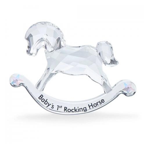 Swarovski 5522867 Baby´s 1st Rocking Horse Dekofigur Kristallfigur