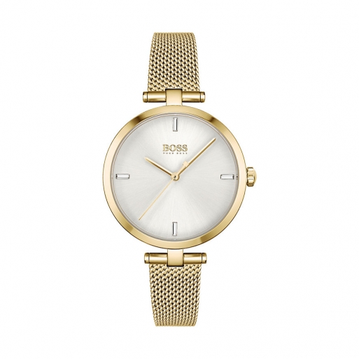 Hugo Boss 1502586 Damenuhr Quarz Klassisch Milanaise Hugo Boss 1502586 Damenuhr Quarz Klassisch Milanaise