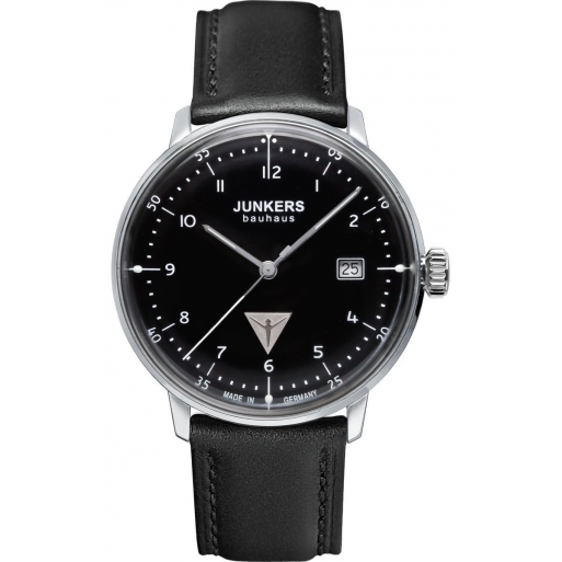 Junkers 60462 Bauhaus Herren Uhr Klassich Lederband
