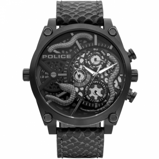 Police PEWJF2110401 Herrenuhr Quarz Schlange Snake Police PEWJF2110401 Herrenuhr Quarz Schlange Snake