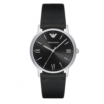 Emporio Armani AR11013 Herrenuhr Klassisch Lederband