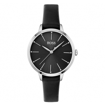 Hugo Boss 1502609 Damenuhr Quarz Klassisch Lederband