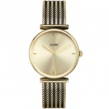 Cluse CW10401 Damenuhr Quarz Vergoldet Milanaise