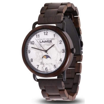 Laimer 0124 Holzuhr Vitality Edition Marmor