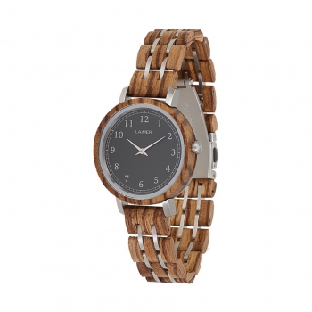 Laimer 0089 Holzuhr Elly Woodwatch Damenuhr