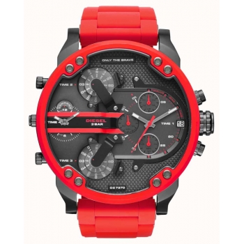 Diesel DZ7370 Mr Daddy Herrenuhr Quarz Chronograph Rot