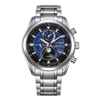 Citizen Eco Drive BY1010-81L Radio Controlled Funkuhr Saphirglas Titan