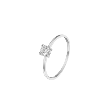 Verlobungsring Weißgold 585 Synthetischer Brillant 0,30ct GSI1 Xenox XGLD2022W