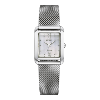 Citizen Eco Drive EW5590-62A Damenuhr Solar Eckig