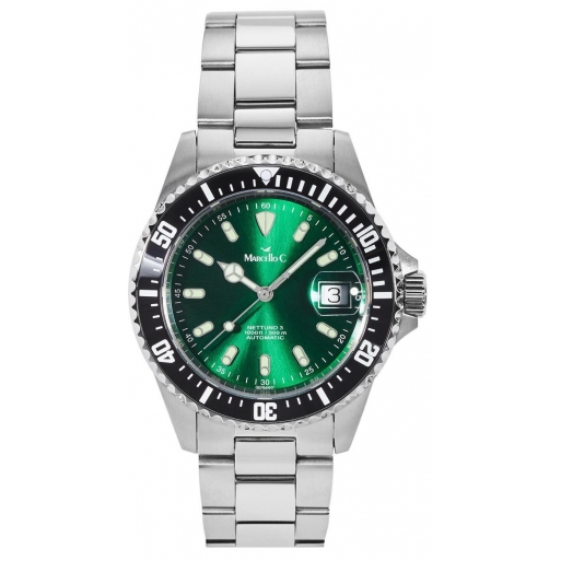 Marcello C Nettuno 3 2028.6 Herren Uhr Klassisch Automatik Hulk Marcello C Nettuno 3 2028.6 Herren Uhr Klassisch Automatik Hulk