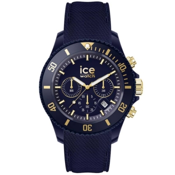 Ice Watch 021601 Herrenuhr Chronograph Dark blue gold medium