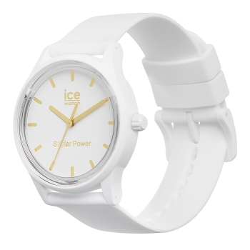 Ice Watch 020301 Damenuhr Solar power White gold Medium