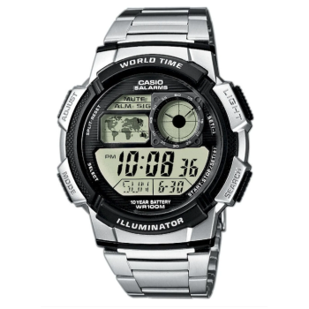 Casio AE-1000WD-1AVEF Herrenuhr Digital World Time