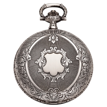 Taschenuhr Regent P-725 verchromt Savonette mechanisch