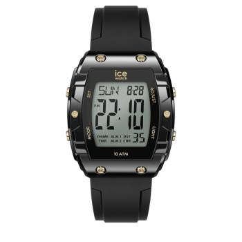 Ice Watch 024564 Damenuhr boliday Black Gold Small