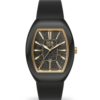 Ice Watch 024030 Damenuhr boliday black glitter gold