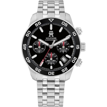 Tommy Hilfiger 1792156 Herrenuhr Quarz Chronograph black