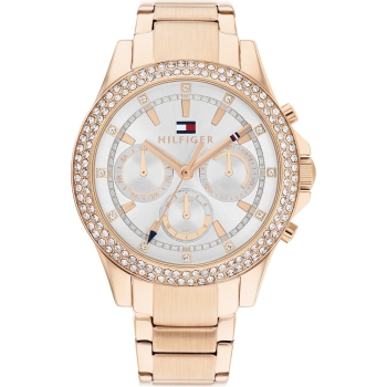 Tommy Hilfiger 1782624 Damenuhr Quarz Multifunktion roségold