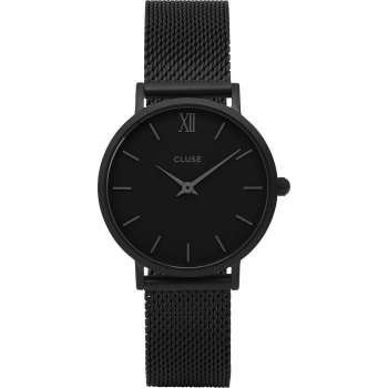 Cluse CW0101203012 Damenuhr Minuit Black