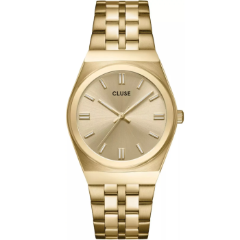 Cluse CW35104 Retro 70's Watch Steel Full Gold Colour