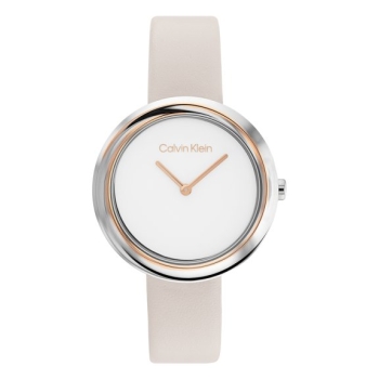 Calvin Klein 25200094 Damenuhr Twisted Bezel