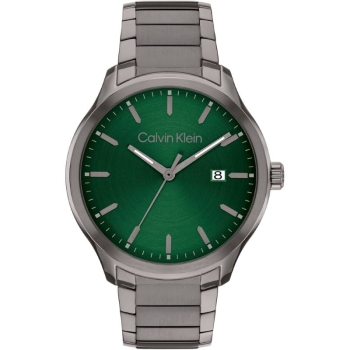 Calvin Klein 25200350 Herrenuhr Quarz Black Green