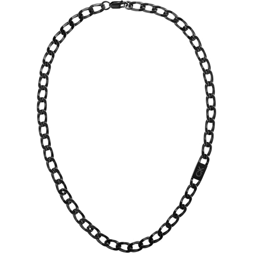 Calvin Klein 35000253 Halskette Edelstahl Gliederkette Black Calvin Klein 35000253 Halskette Edelstahl Gliederkette Black