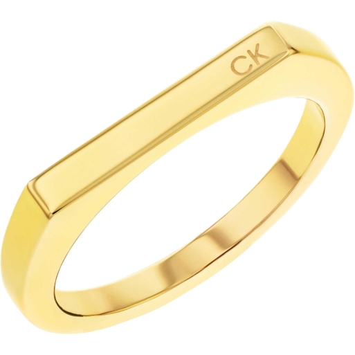 Calvin Klein 35000188D Damenring Vergoldet Größe 56 Calvin Klein 35000188D Damenring Vergoldet Größe 56