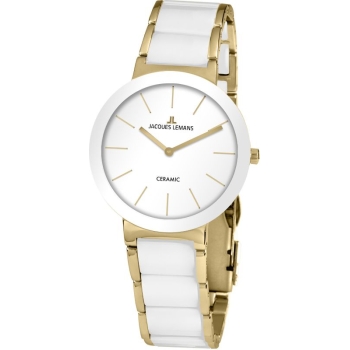 Jacques Lemans 42-7F Damenuhr High Tech Ceramic