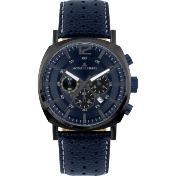 Jacques Lemans 1-1645R Herrenuhr Chronograph