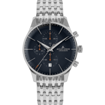 Jacques Lemans 1-2163H Herrenuhr Chronograph