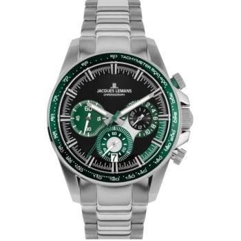 Jacques Lemans 1-2127G Herrenuhr Chronograph