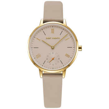 Julie Julsen JJW1492YGL Damenuhr Creme Gold