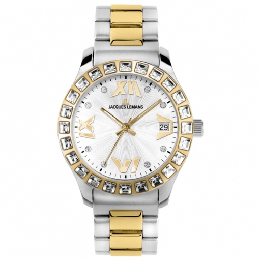 Jacques Lemans 1-1517.2ZB Rome Damenuhr Swarovski Elements Jacques Lemans 1-1517.2ZB Rome Damenuhr Swarovski Elements