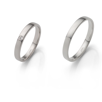 Partnerringe Trauringe Eheringe 15-00082 925 Sterling Silber Rauschmayer