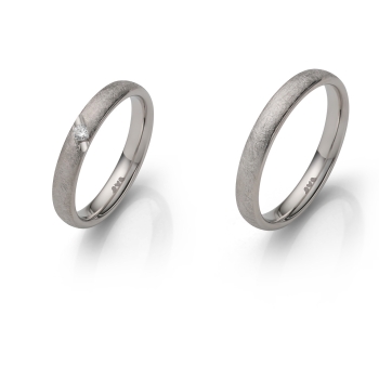 Partnerringe Trauringe Eheringe 15-00069 925 Sterling Silber Rauschmayer