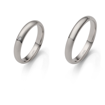 Partnerringe Trauringe Eheringe 15-00084 925 Sterling Silber Rauschmayer