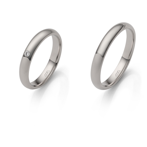 Partnerringe Trauringe Eheringe 15-00084 925 Sterling Silber Rauschmayer