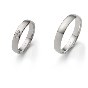 Partnerringe Trauringe Eheringe 15-00081 925 Sterling Silber Rauschmayer