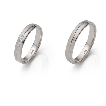 Partnerringe Trauringe Eheringe 15-00076 925 Sterling Silber Rauschmayer