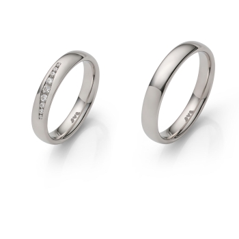 Partnerringe Trauringe Eheringe 15-00072 925 Sterling Silber Rauschmayer