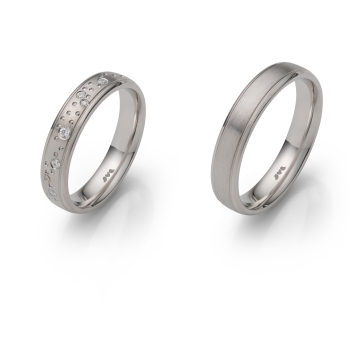 Partnerringe Trauringe Eheringe 15-00071 925 Sterling Silber Rauschmayer
