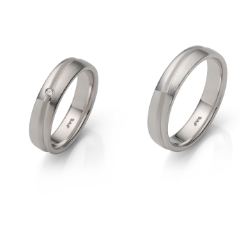 Partnerringe Trauringe Eheringe 15-00040 925 Sterling Silber Rauschmayer