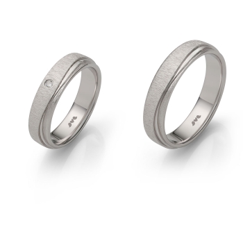 Partnerringe Trauringe Eheringe 15-00044 925 Sterling Silber Rauschmayer