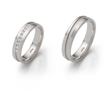 Partnerringe Trauringe Eheringe 15-00017 925 Sterling Silber Rauschmayer
