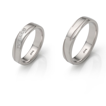 Partnerringe Trauringe Eheringe 15-00019 925 Sterling Silber Rauschmayer
