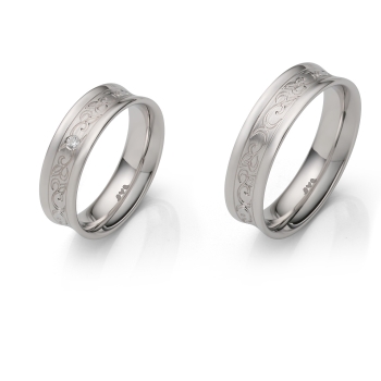 Partnerringe Trauringe Eheringe 15-00016 925 Sterling Silber Rauschmayer
