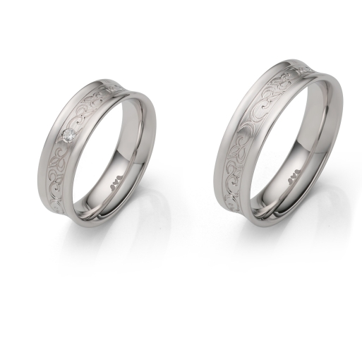 Partnerringe Trauringe Eheringe 15-00016 925 Sterling Silber Rauschmayer