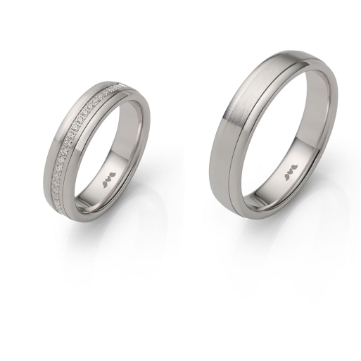 Partnerringe Trauringe Eheringe 15-00043 925 Sterling Silber Rauschmayer